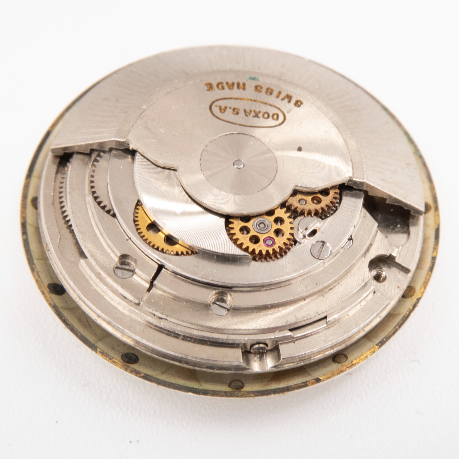 Vintage Doxa Caliber 115 21-Jewel Automatic Wristwatch Movement, Runs