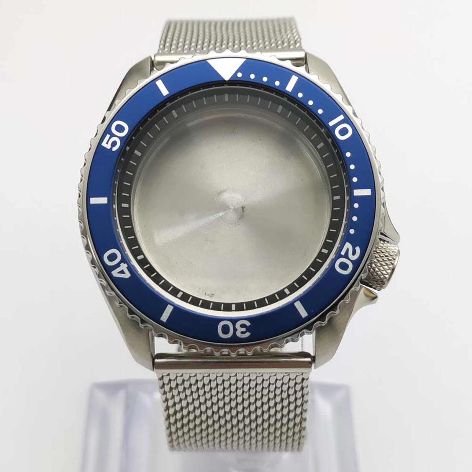 Watch Case + Watch Strap Set Men’s Watch 007 Watch Case for NH35/NH36 Movement