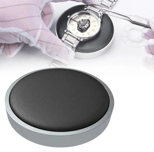 Watch Movement Holder Cushion Pad Leather Tool for Repair