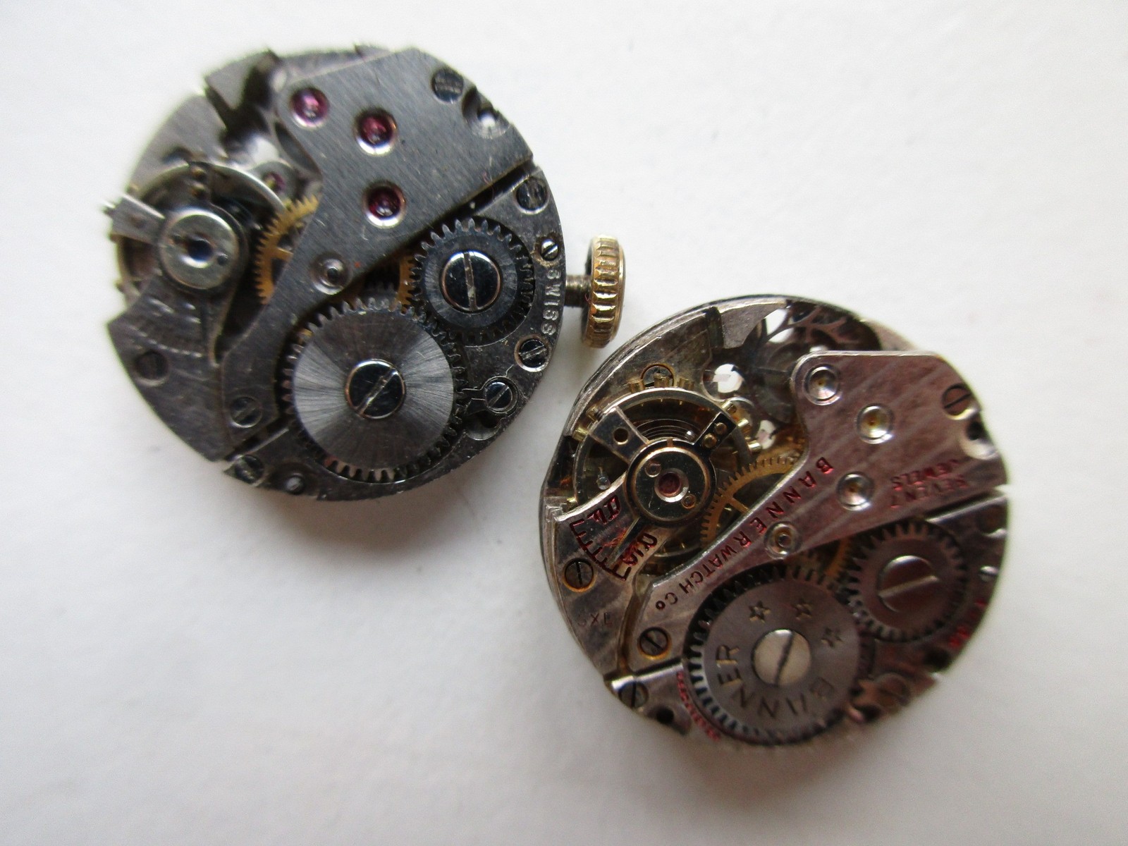 AS A. Schild cal. 1001 Swiss watch movement – running
