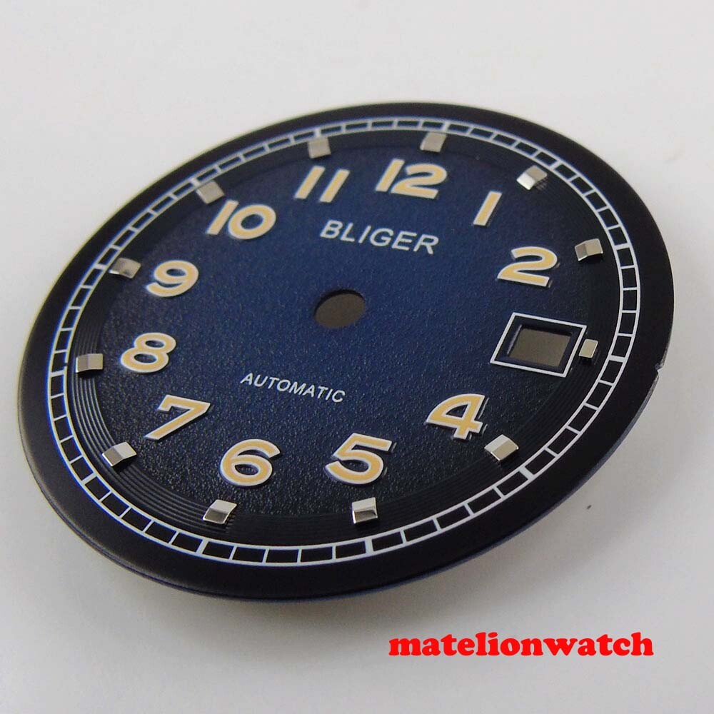 31.5mm Watch Dial Faces Date Window Fit For ETA 2824 Miyota 8215 821A DG2813