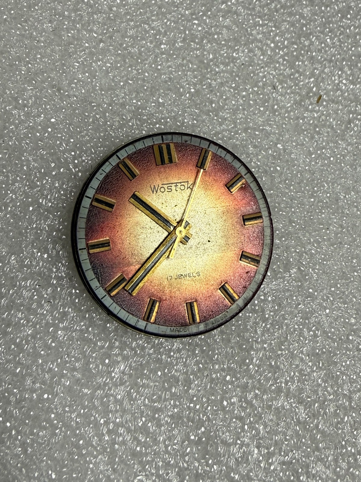 Watch movement USSR Vostok Cal.2409A plus Dial.For parts.