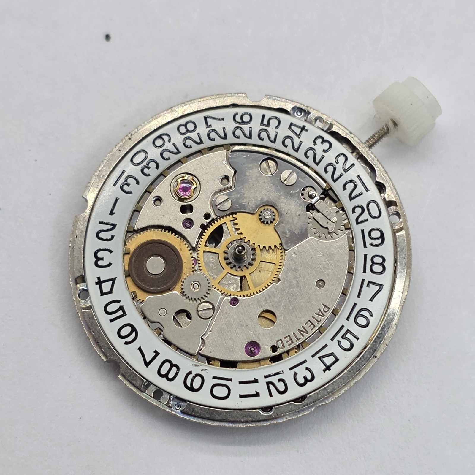 Various Watch Movement Lot Of 5 Quartz 7 Jewels Swiss Parts Or Repair #V11