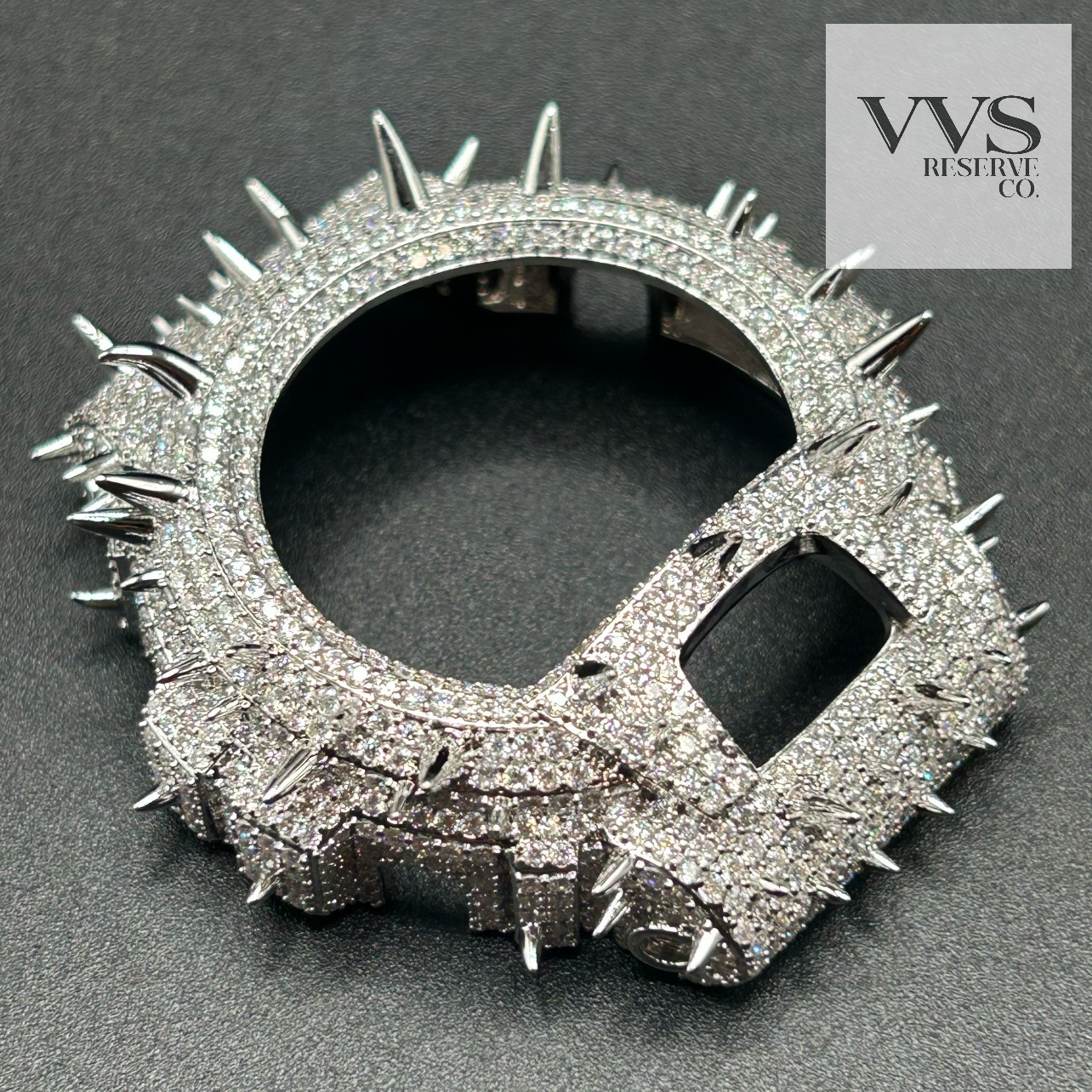 VVS1 MOISSANITE Real Iced BEZEL Kit For DW6900 Watch – BEZEL ONLY