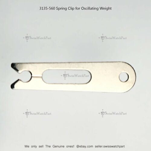ROLEX Cal 3135-560-2 0.160 Mm Thick Spring Clip For Rotor Genuine Movement Parts
