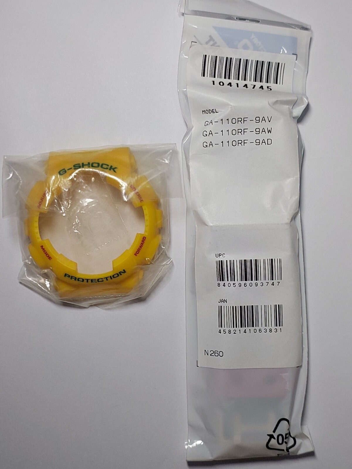 Casio G-Shock GA-110-9 Rasta Matte Band and Bezel