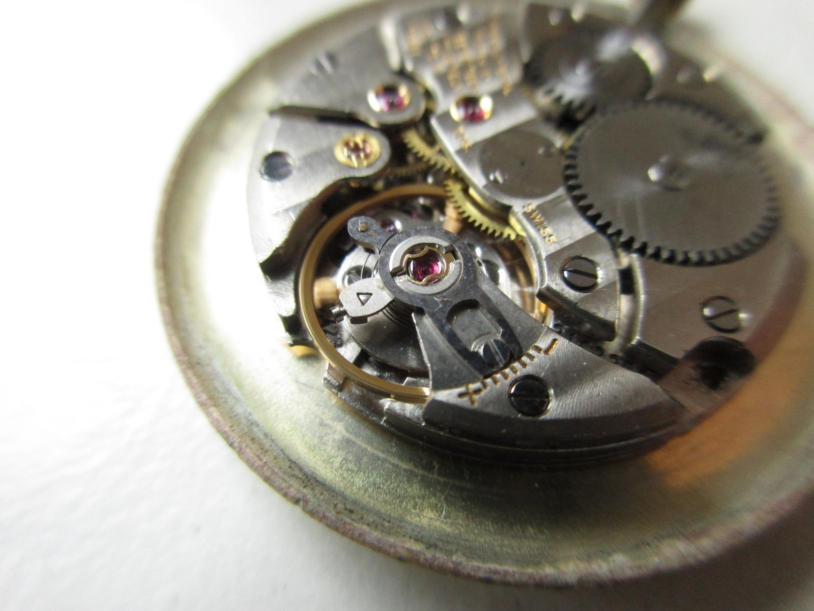 International watch co IWC cal. 423 Swiss watch movement & dial – running