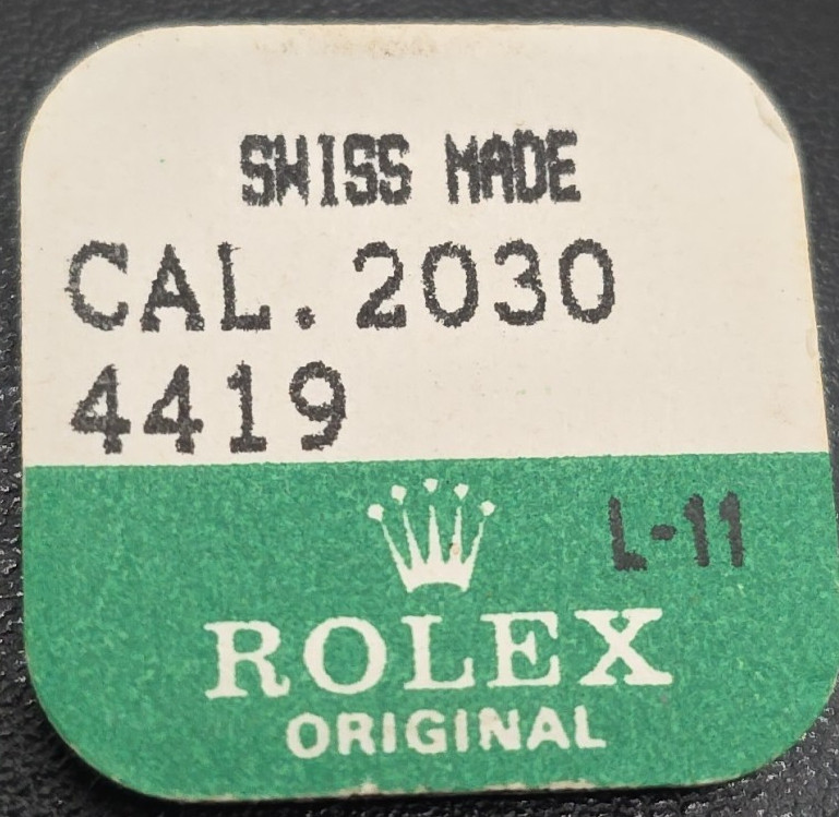 Rolex 2030 2035 4419 original winding spring no.s. vintage datejust spring