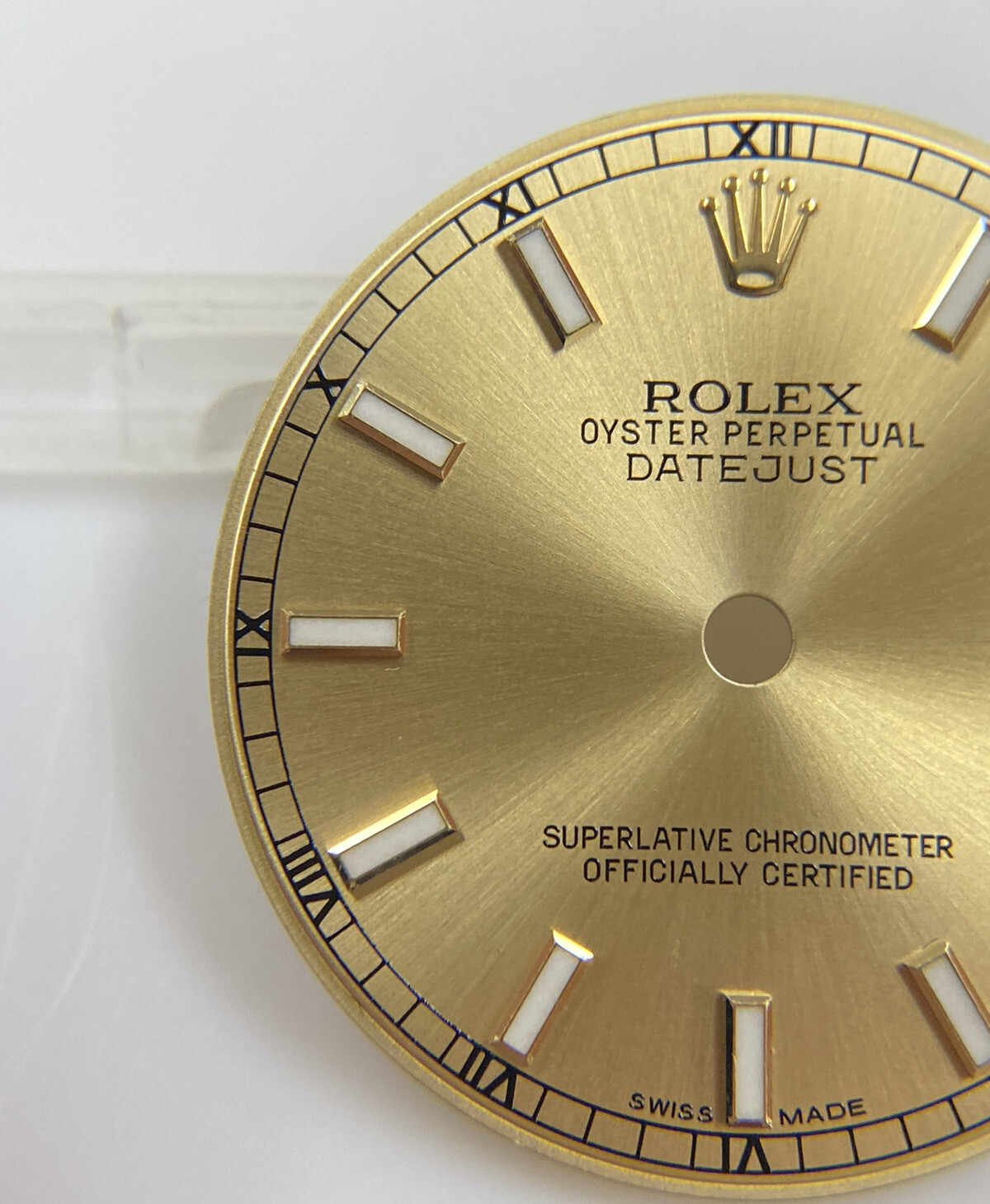 Genuine Rolex Midsize 31mm Datejust 178273 178243 Champagne Gold Luminous Dial