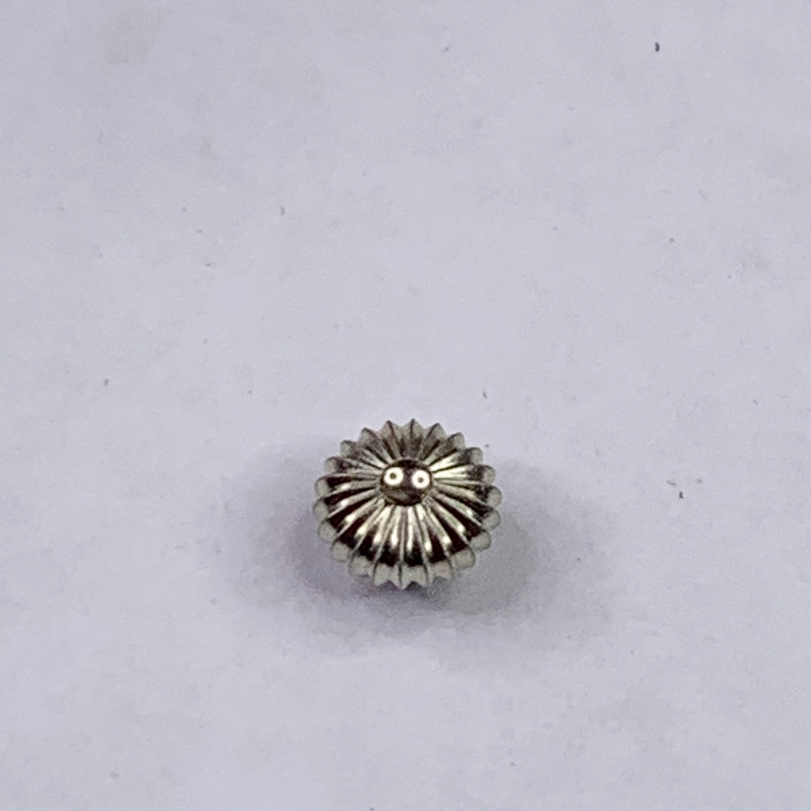 Louis XV Pocket Watch Winder Crown 6mm Watchmaker Parts Repair White Silver