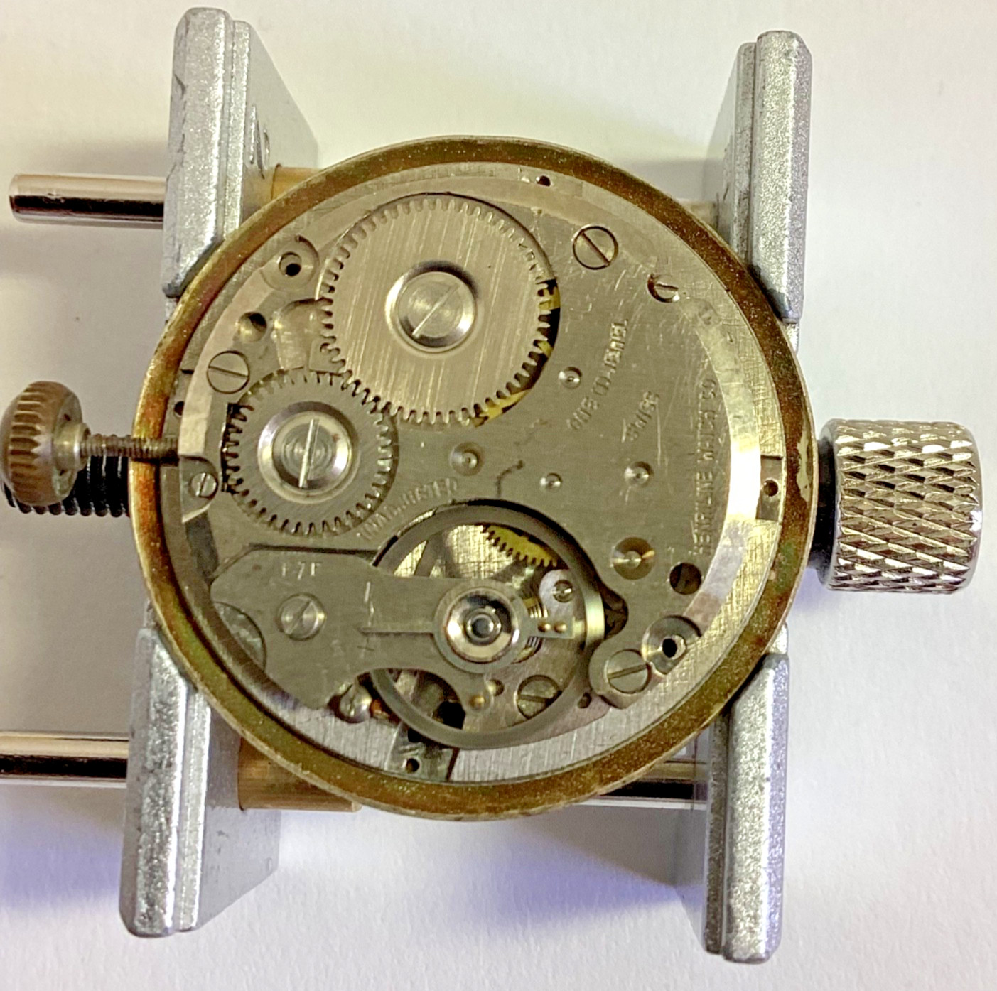 Lot Carlisle Henriline Watch Co Ebosa 65 Running Swiss Spare Parts Repair READ