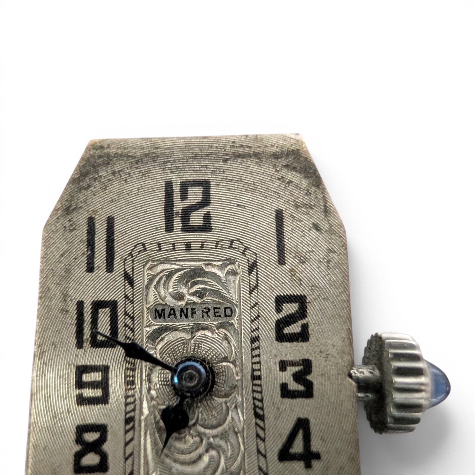 Art Deco Manfred 16J Mechanical Ladies Watch Movement Parts Repair Vintage 1930s