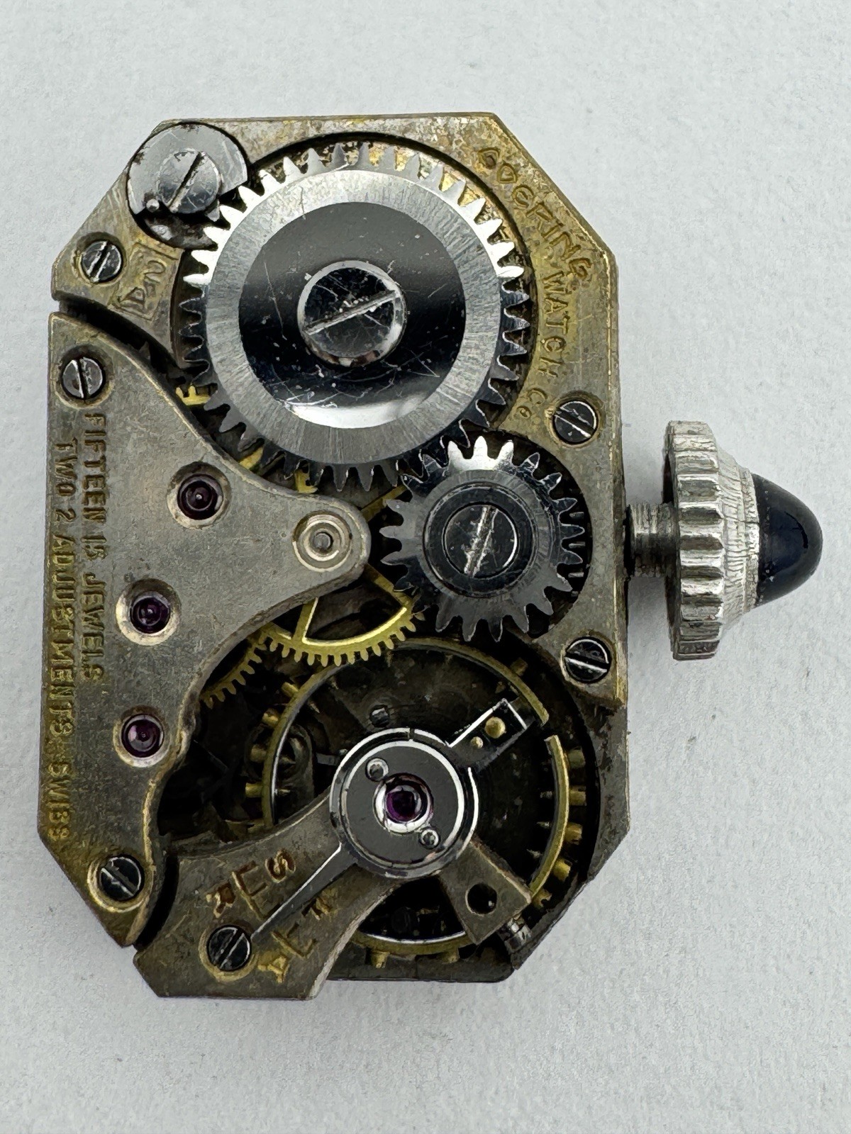 Lot Of 8 Mechanical Watch Movements For Parts Or Repair