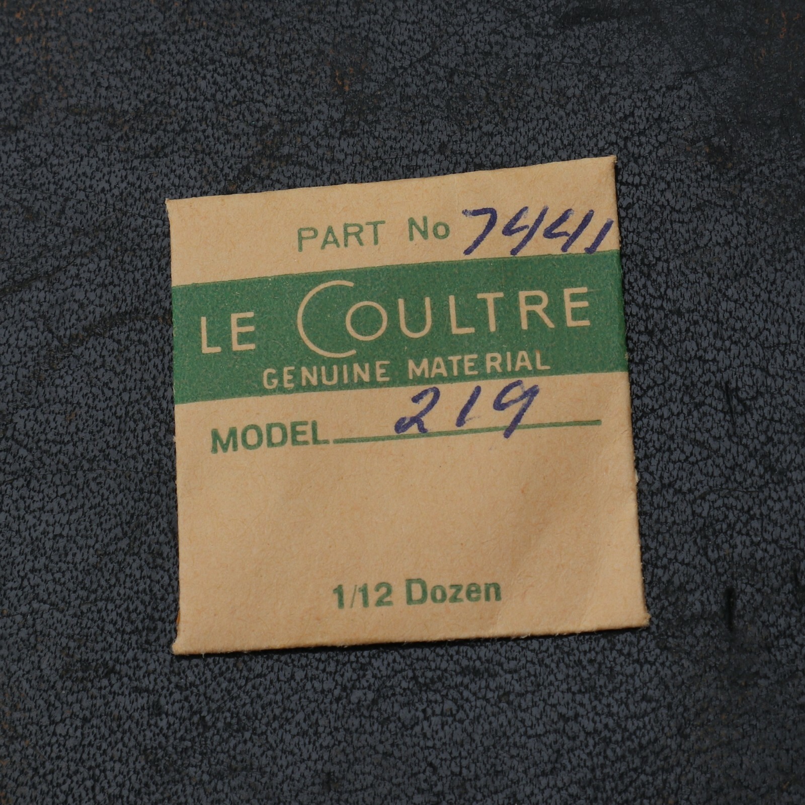 NOS LeCoultre Genuine Alarm Stop Wheel Spring Part 7441 Model 219 (Alarm)