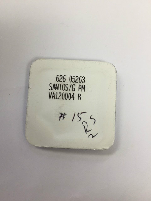 Genuine CARTIER SANTOS G PM VA120004 Sapphire Crystal in Fabric Sealed Package