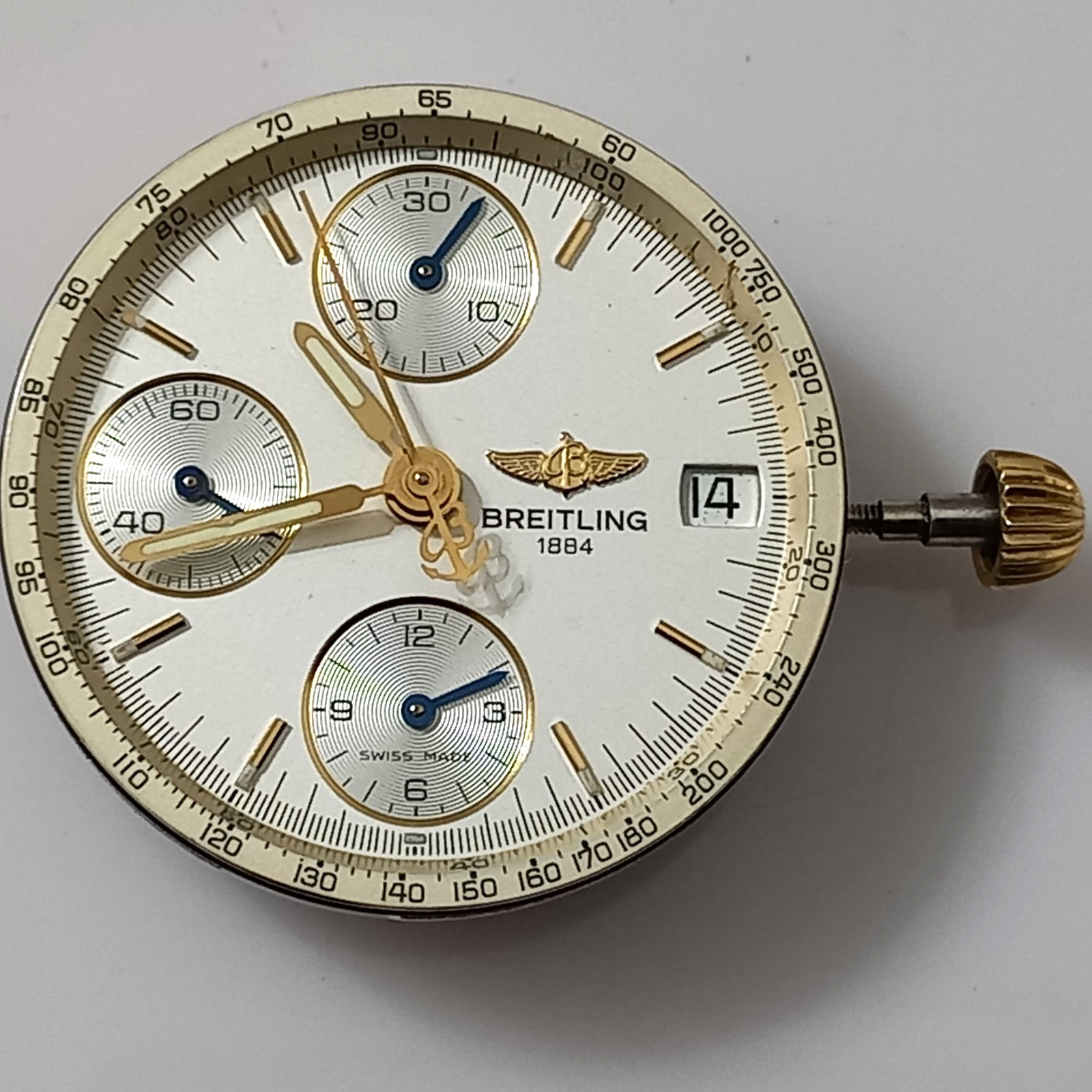 BREITLING CHRONOMAT (MOVEMENT, DIAL, HANDS, CROWN, TACHY…) EXCELLENT CONDITION