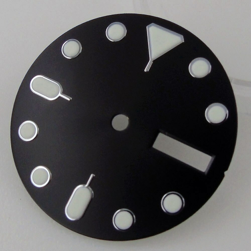 28.5mm Watch Dial Face Fit NH36/NH36A Automatic Movement 3/4 o’clock Luminous