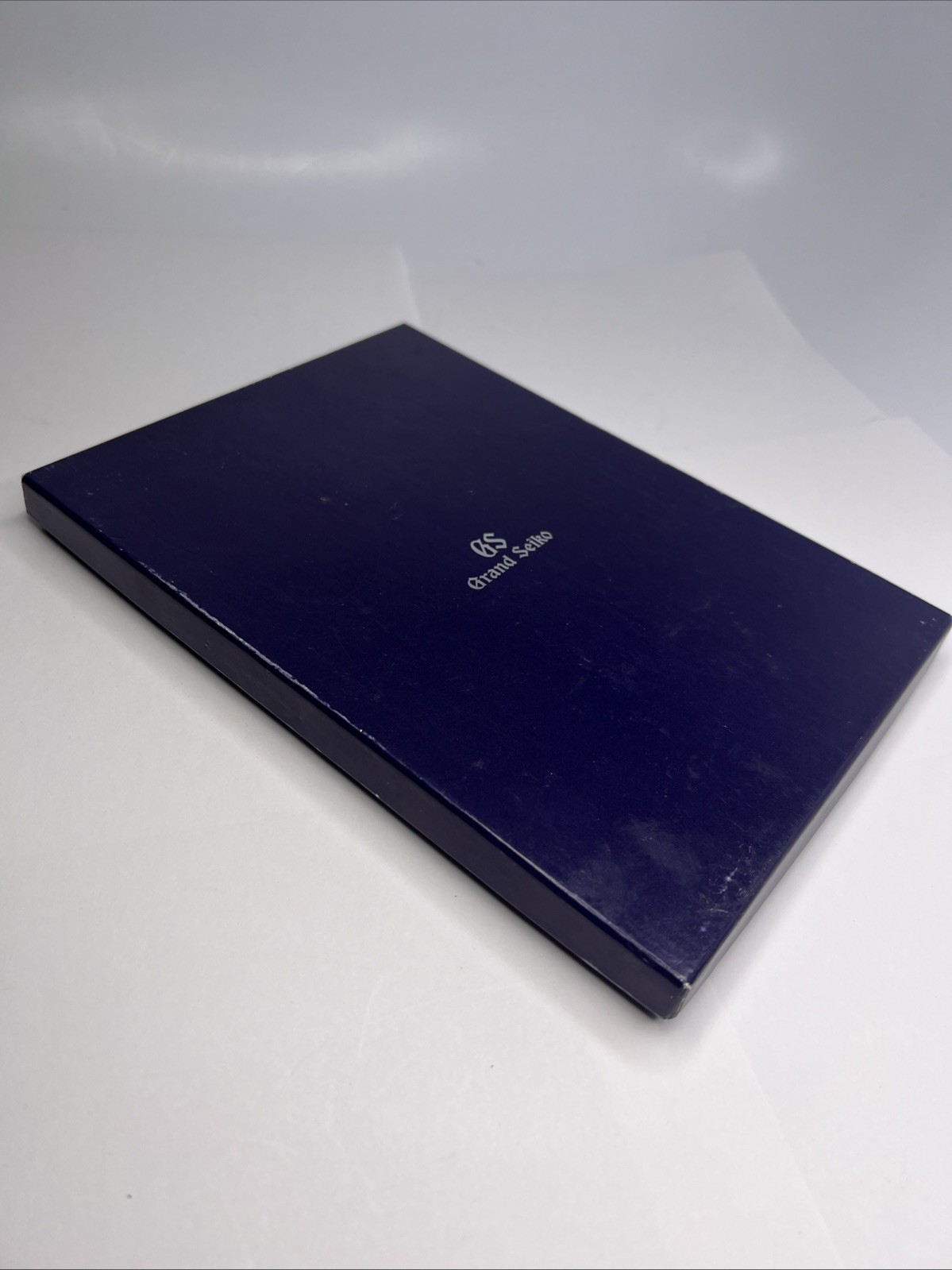 Grand Seiko Blue Kawachiya Notebook Journal Diary w/ Outer Box Set