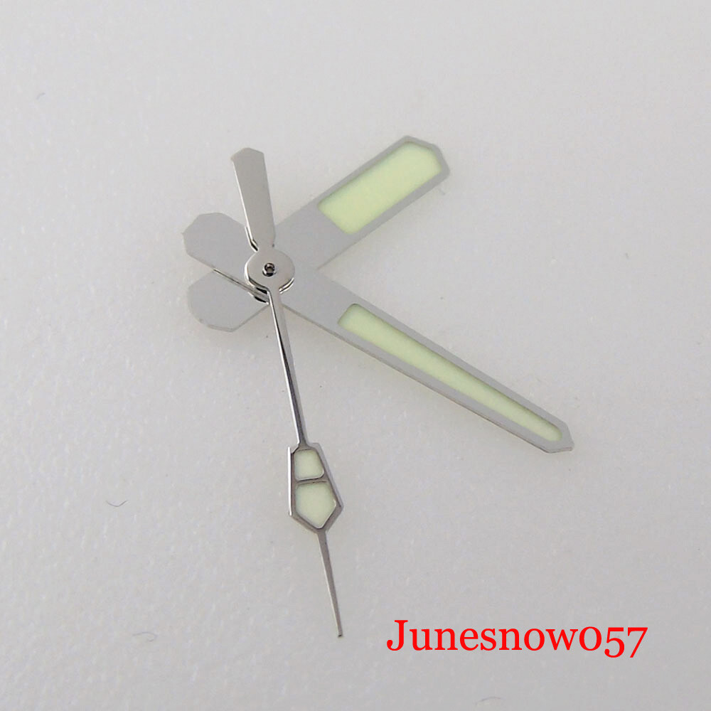 Fit NH35A NH36A 7s26 7s36 4R35 4R36 Gold Black Watch Hand Needle Green Luminous