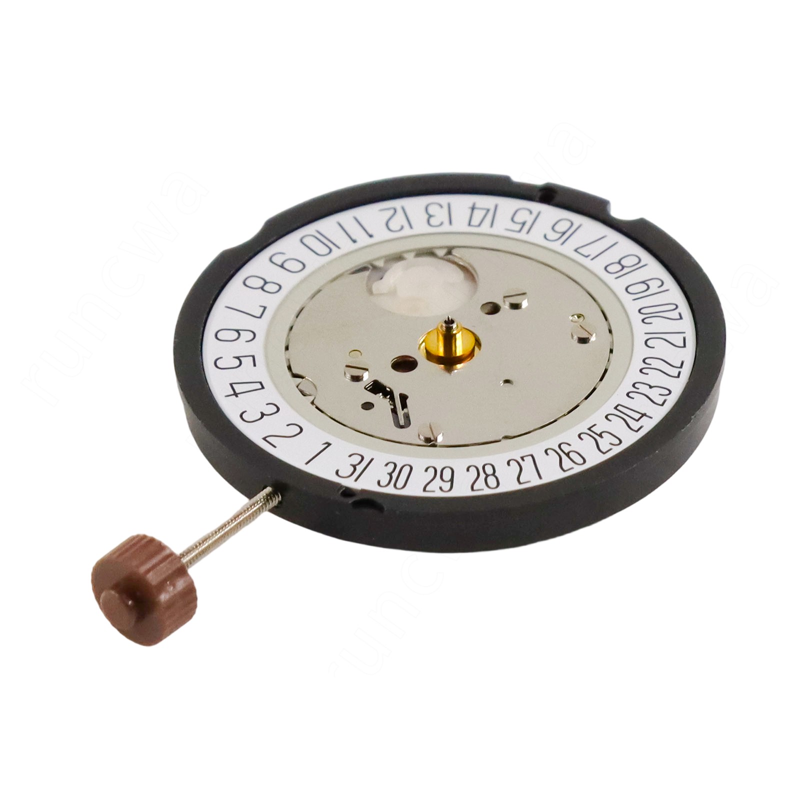 Replacement for Ronda Watch Movement 515 HCP2 3 Hands Date at 3 Swiss Made