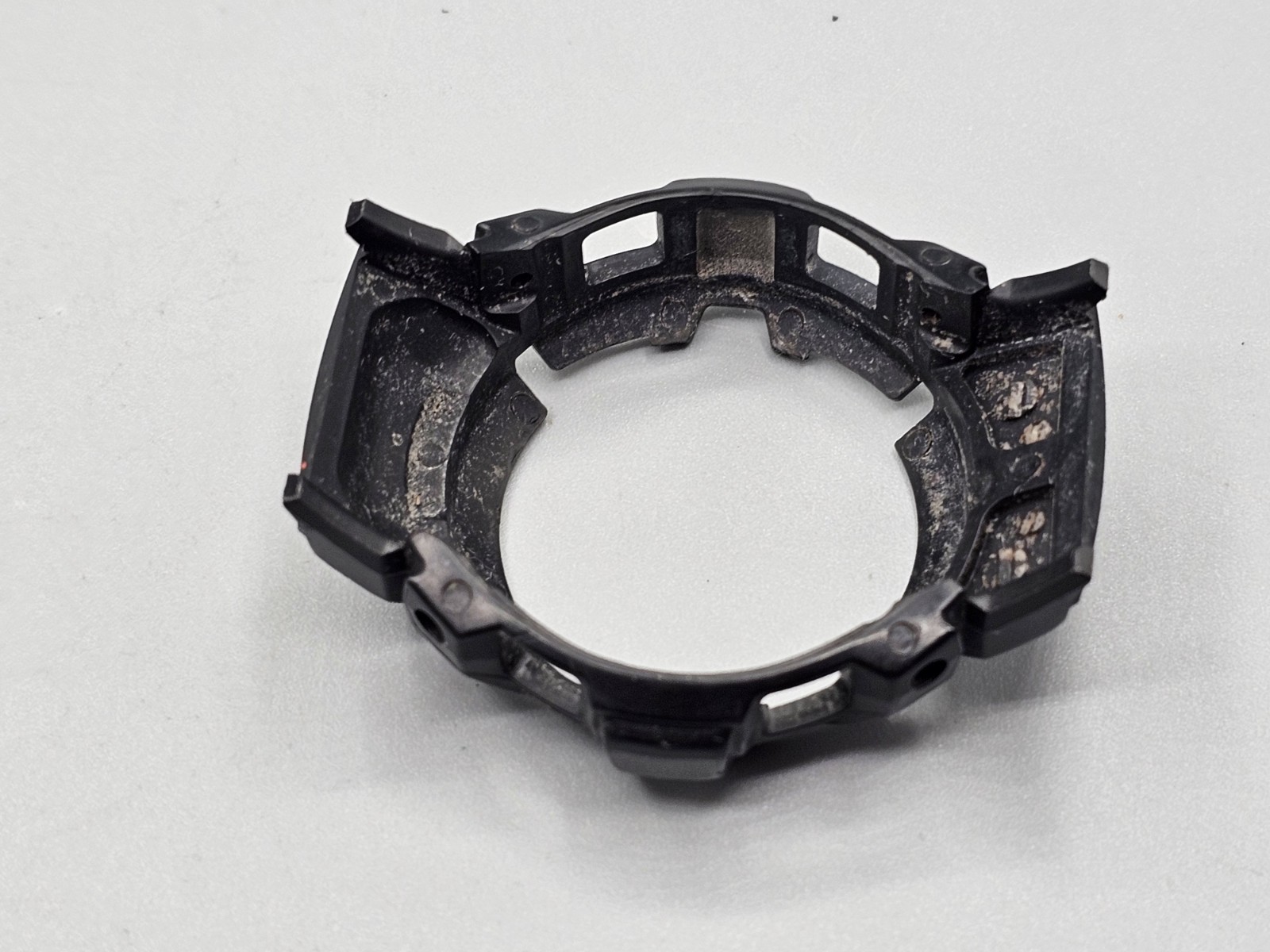 Genuine Casio G-Shock GW 1500 1501 Black Resin Watch Bezel & Metal Insert Pieces