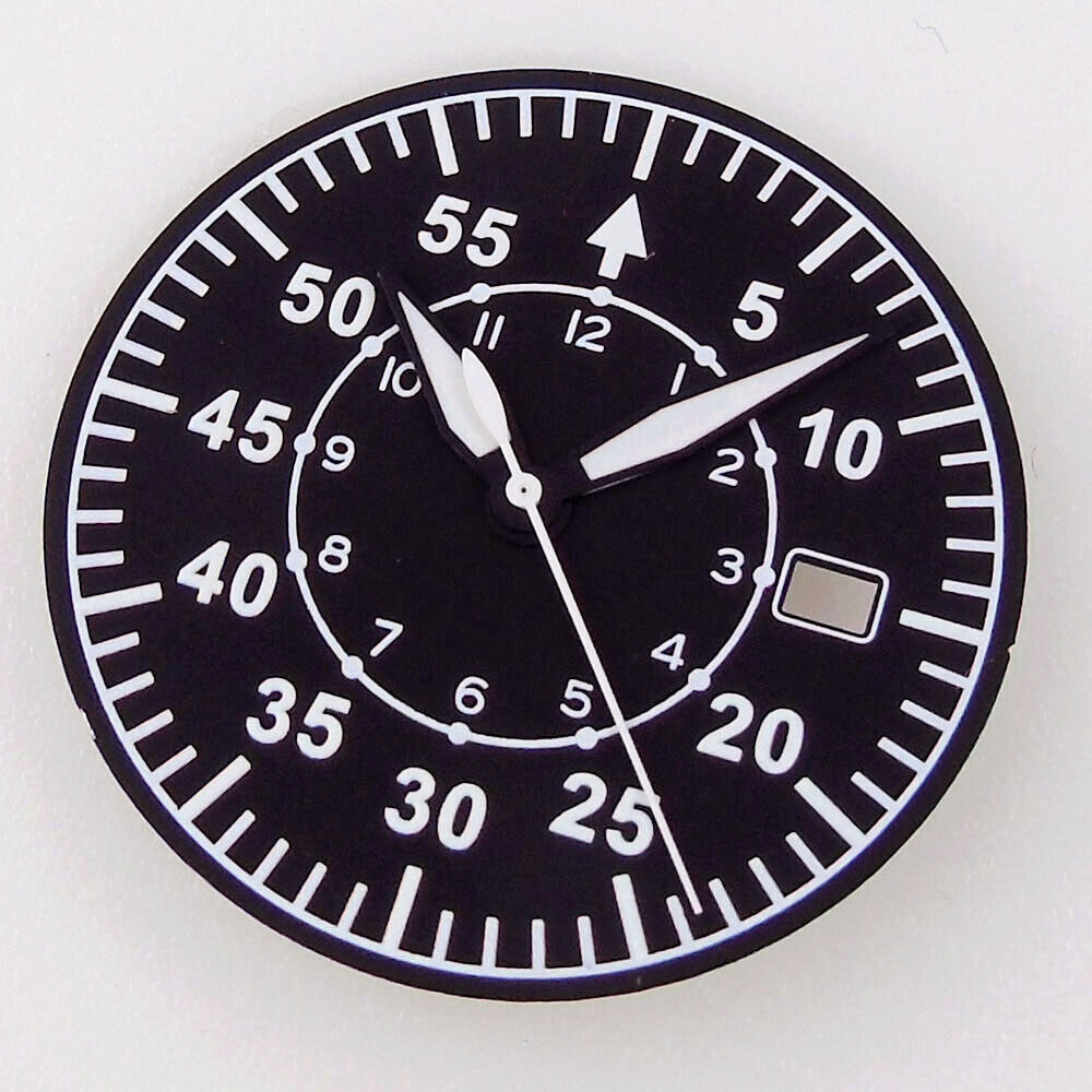 33.5mm Sterile Watch Dial Face Fit Automaitc NH35A NH36A ETA2824 PT5000 Luminous