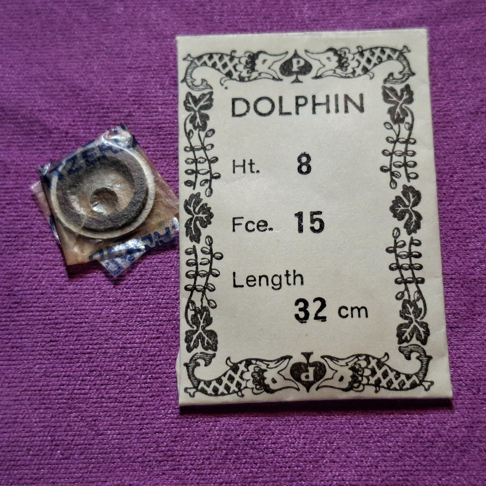 Mainspring – Dolphin – Geneva 8 x 15 – GR5295 – 1.80 x 0.12 x 300 x 10mm (SC390)