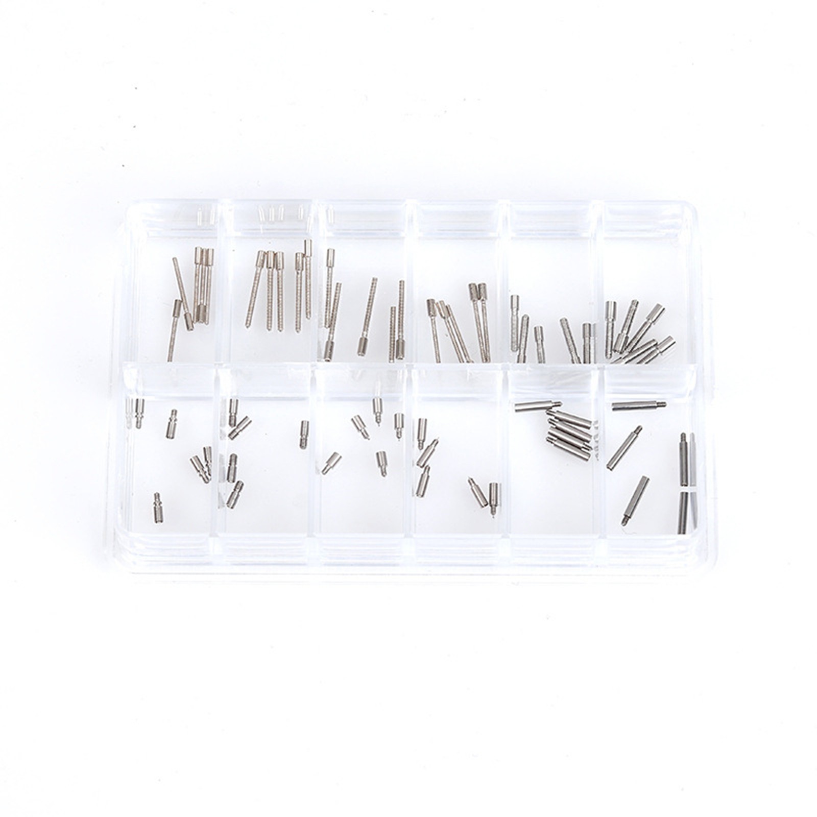 60Pc/Box Watch Winding Stem Extender 0.7 to 0.9 Repair Part For Watchmaker