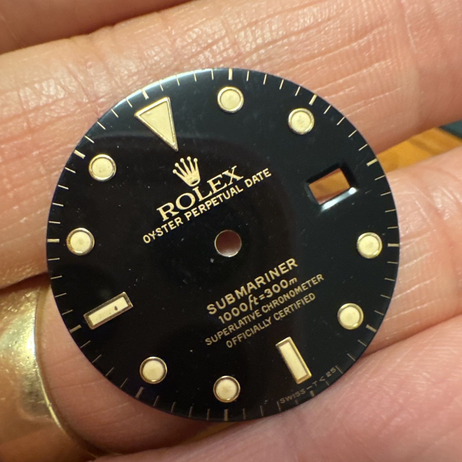 Original Rare Rolex Oyster Submariner 16618 16613 dial excellent condition (S5)
