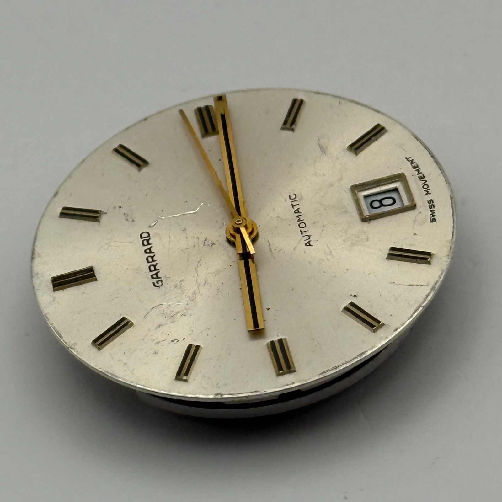 MSR S76-28 Watch Movement Garrard Automatic Vintage Swiss Parts Repair 25.9mm