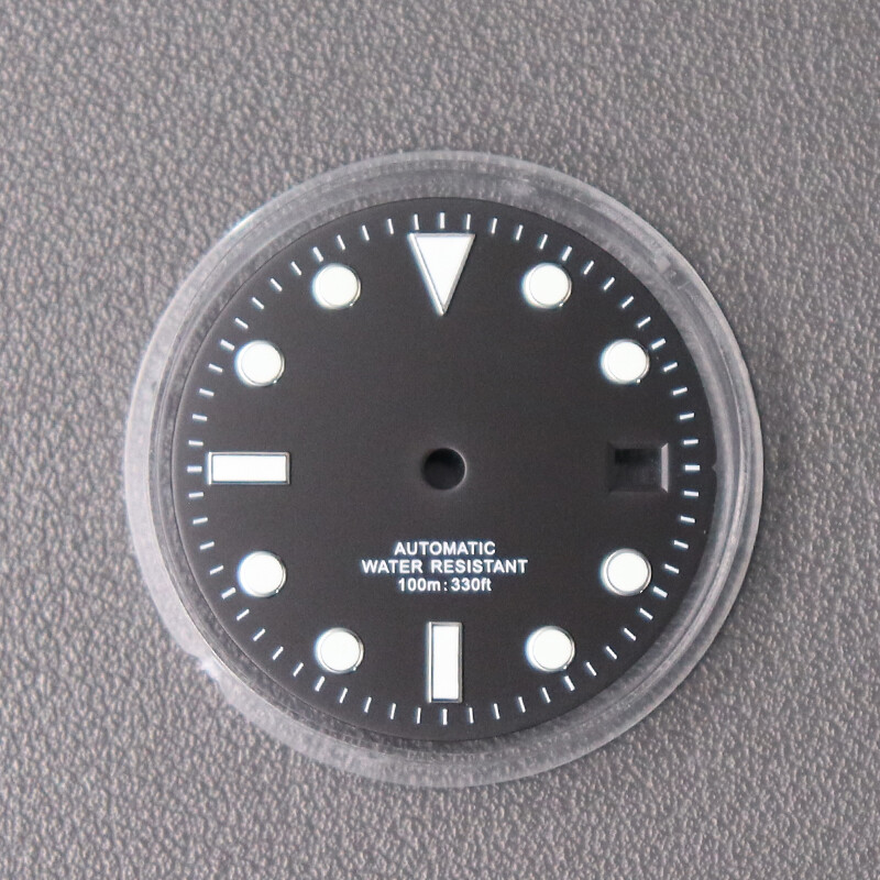 28.5mm Diver Dial 3C luminescence For Seiko nh35 Eta 2824 Miyota 8215 Movement