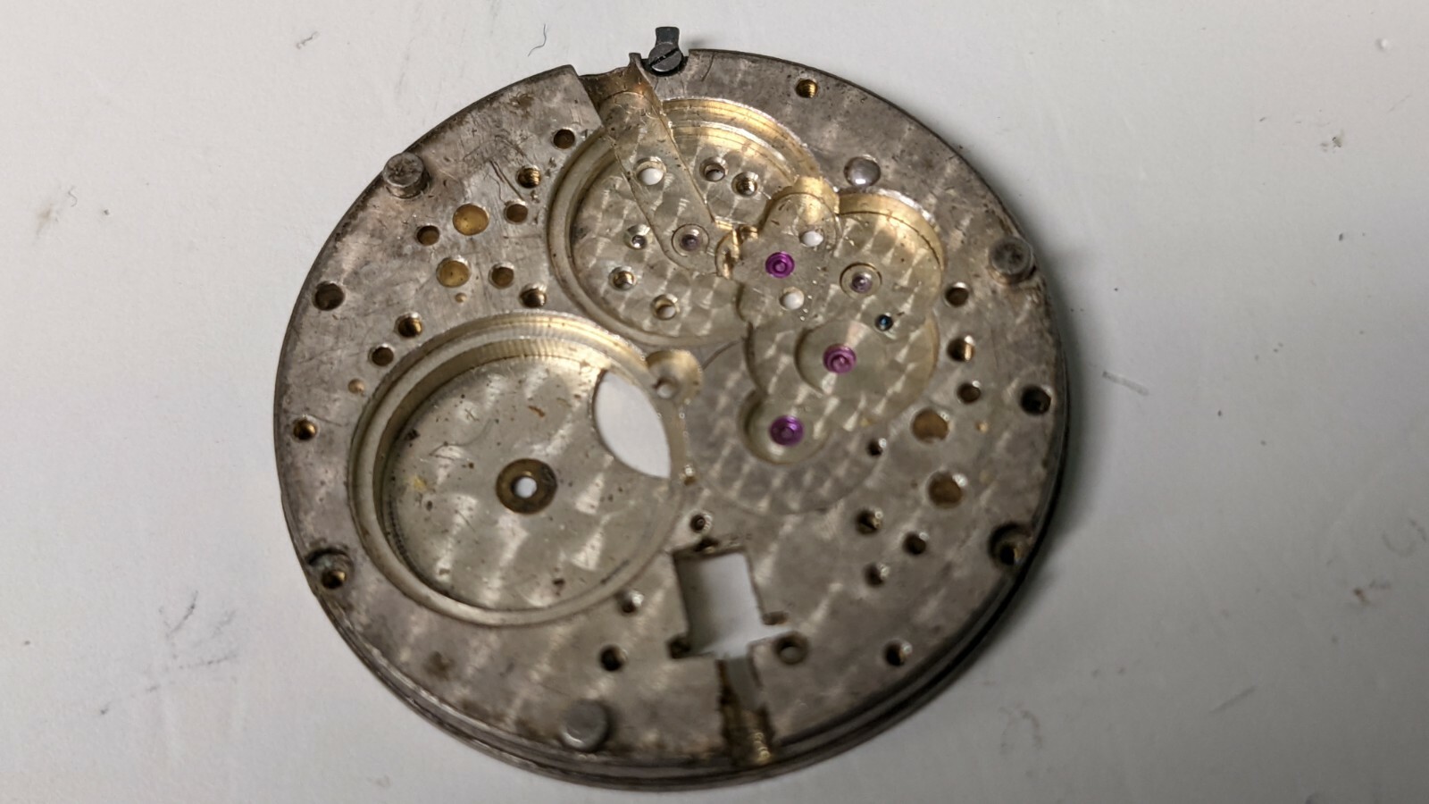 Rolex mainplate 26mm diameter Rolex patented size n-a 4116