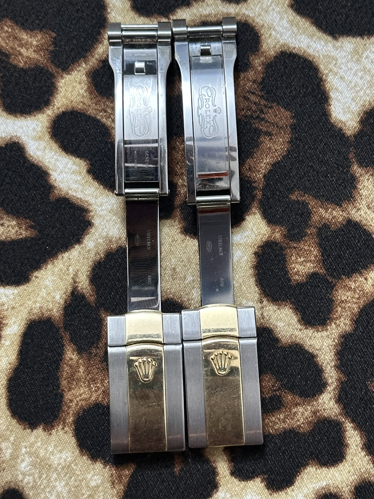Lot of 2 Rolex Datejust Oysterdate & Sky-Dweller Stainless Steel Yellow Gold Cla