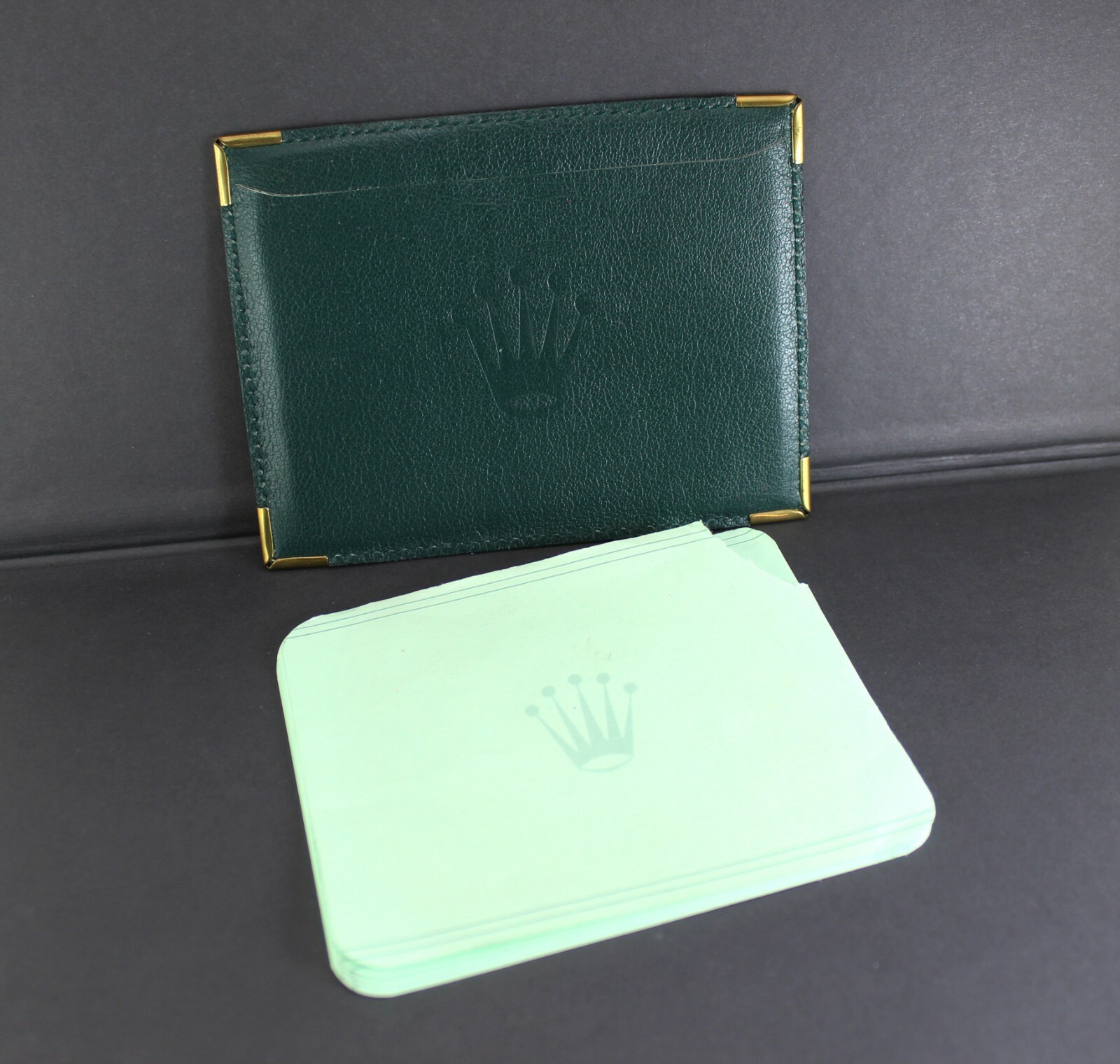 Original Rolex Oyster Booklet and Card – Note Holder Wallet Set