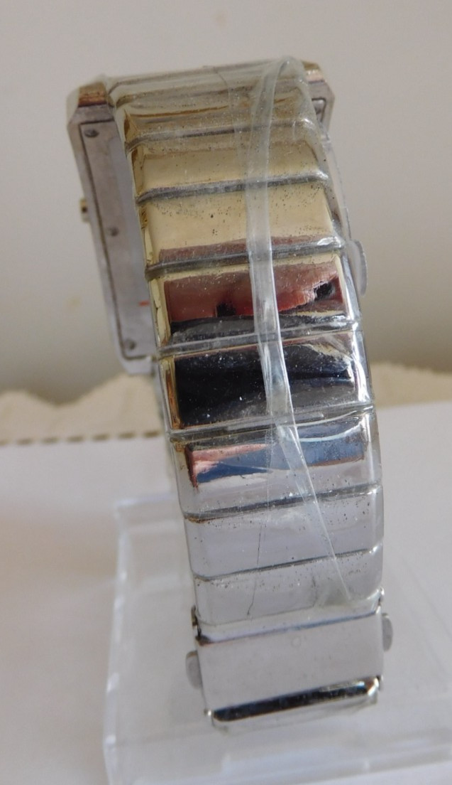 GENTS WATCH NO LED QUARTZ NEW OLD STOCK. Sku ED 855. RUNNING NEEDS BATTERY