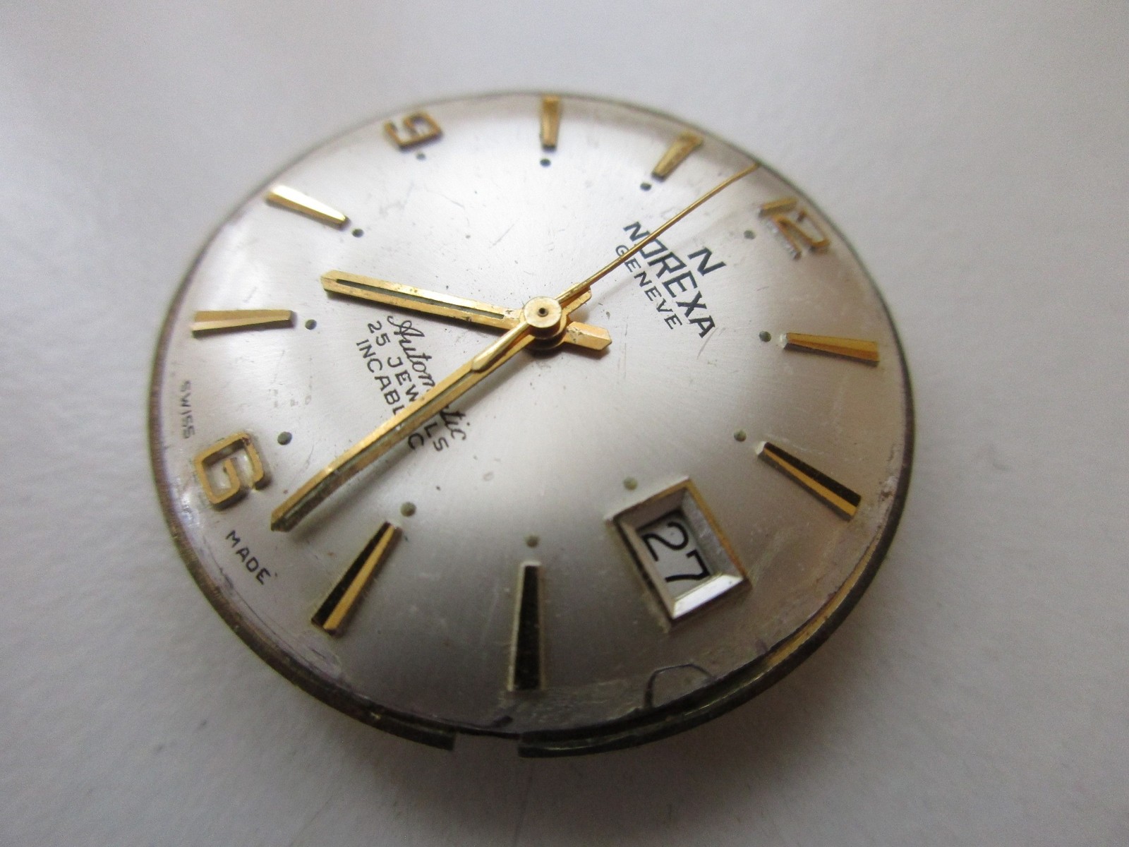 AS A. Schild cal. 1700/01 Swiss automatic watch movement – date at 3 – running
