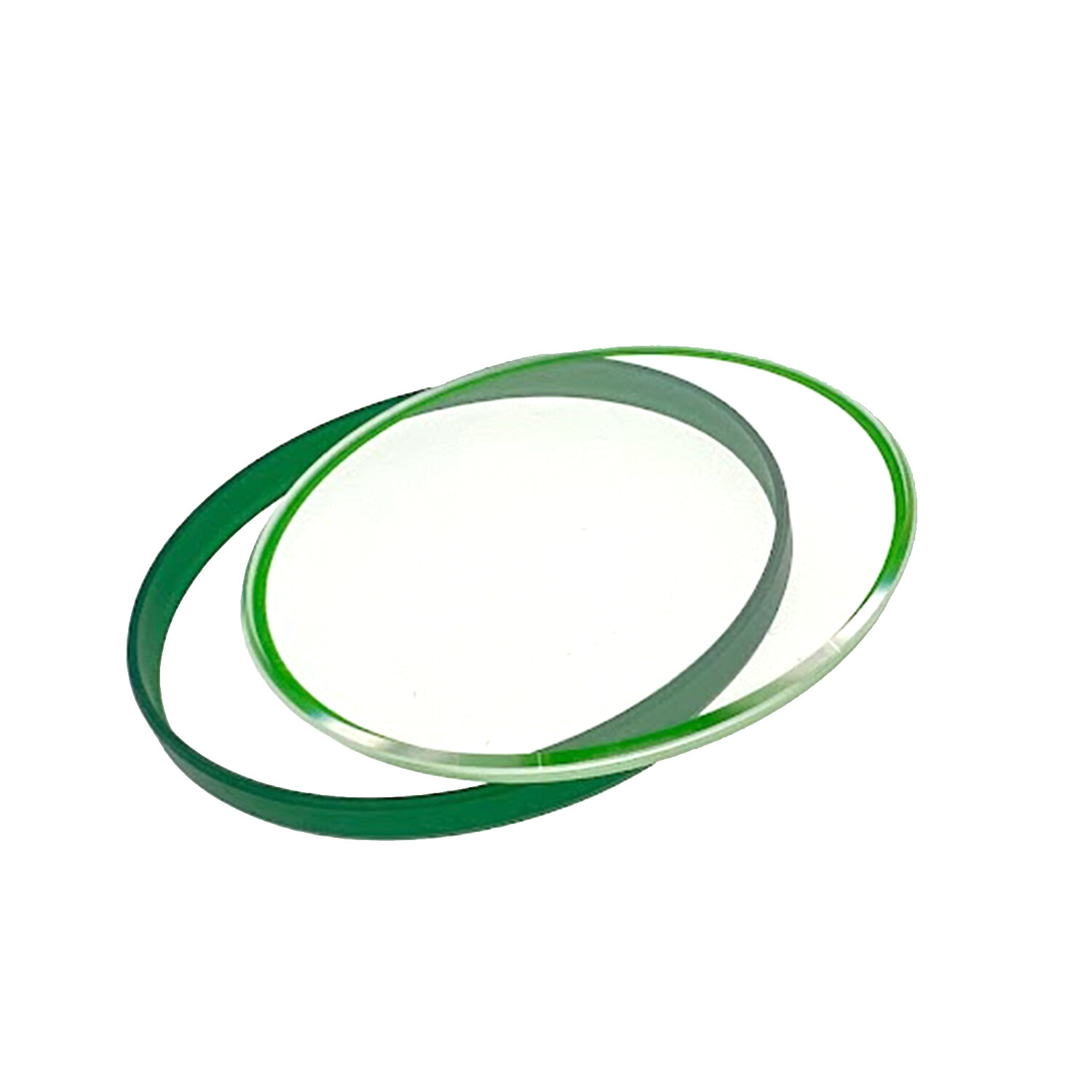 Sapphire Crystal Gasket Fits Green Rolex Milgauss 116400 116400GV