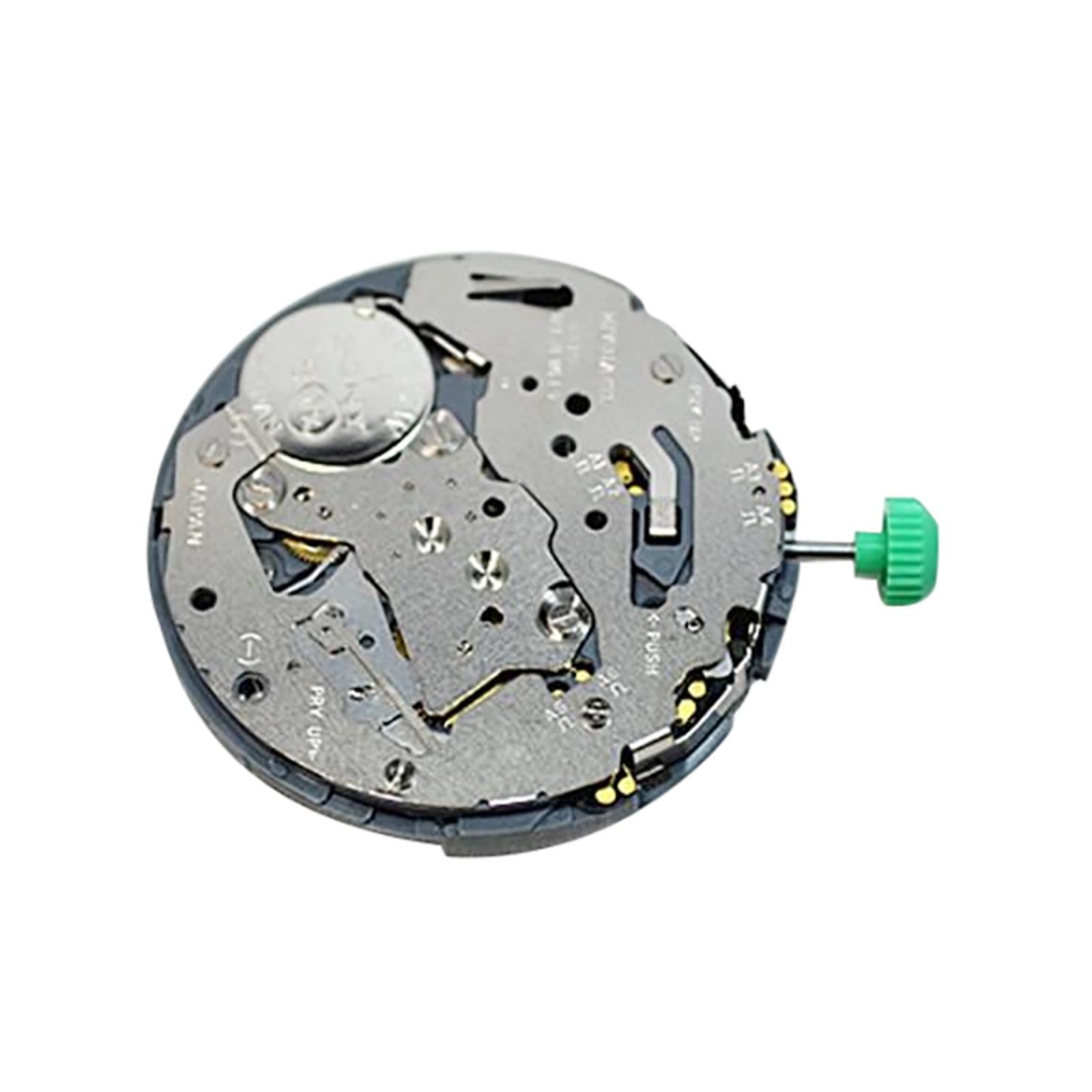 4.13mm Thickness Date At 3 Quartz Watch Movement w/ Stem&Battery for Miyota OS60