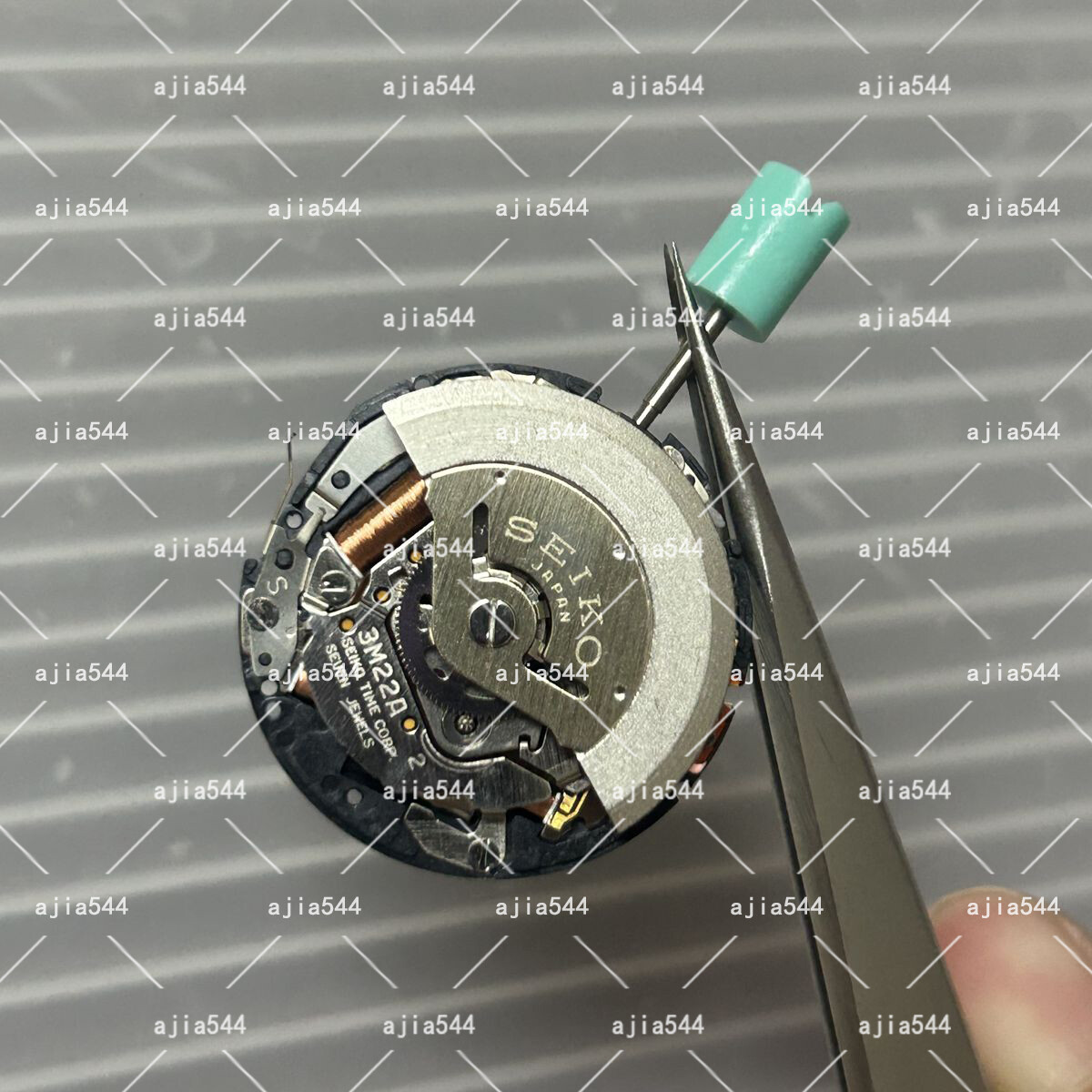 Watch Movement 3M22a Japan Kinetic Watch Movement -3m22 White H3 date 1pc