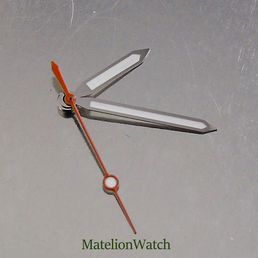 Watch Hands Spare Parts Fit For NH35 NH36 Miyota 8215 2813 Movement Green Lume