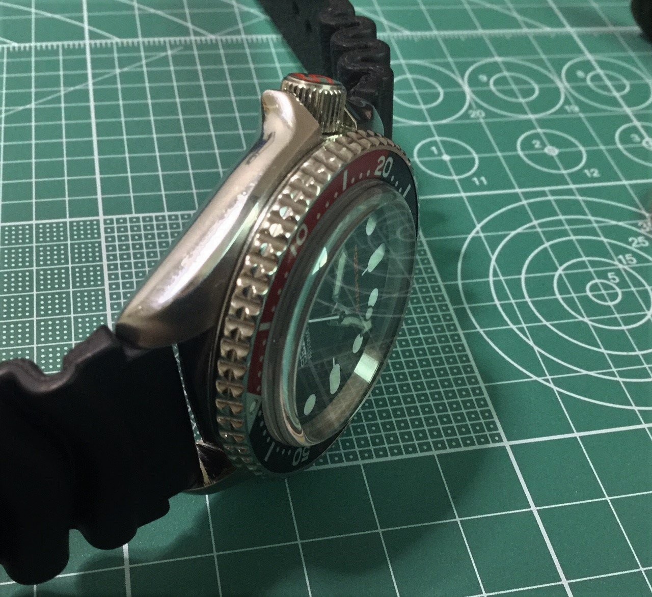 Watch Crystal Only for SKX007/SRPD Top Hat Sapphire Crystal – CT101