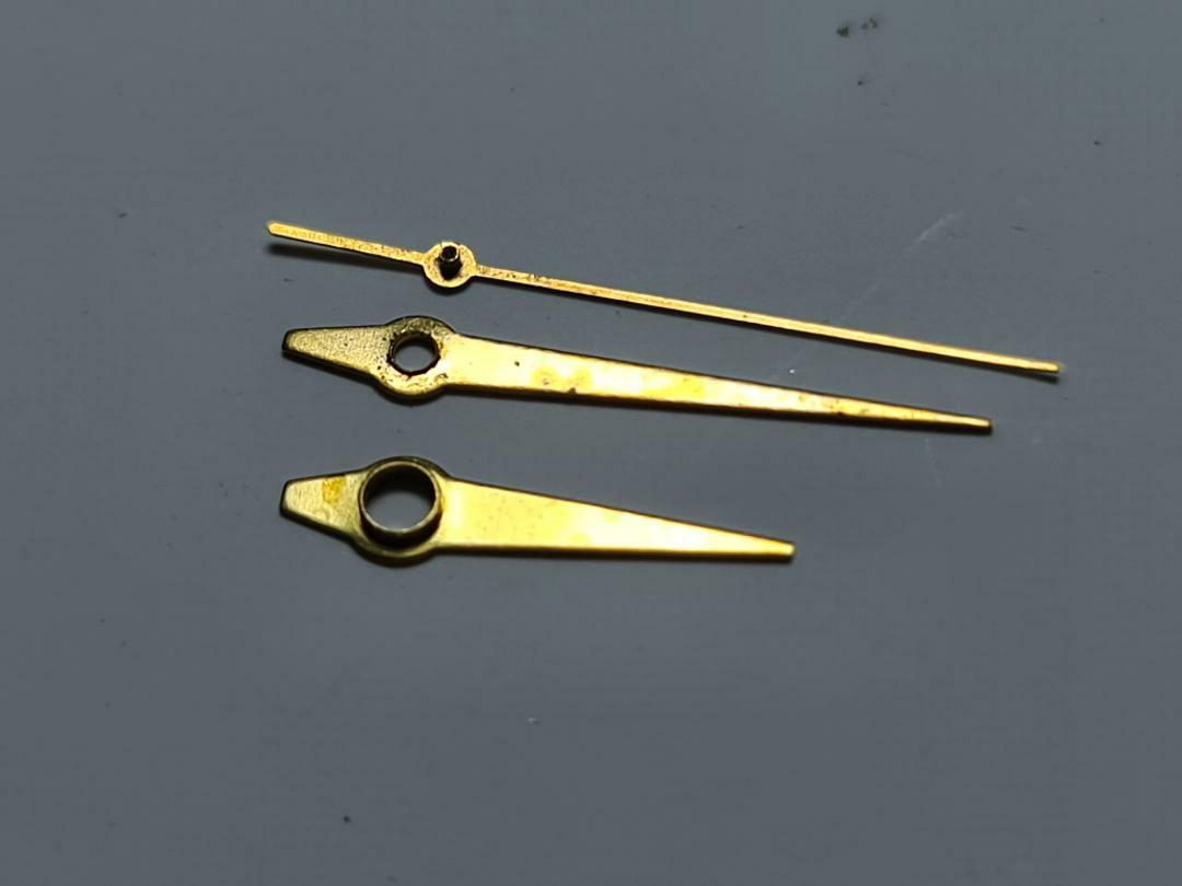 GENUINE USED GOLDEN SET of HANDS SEIKO KS KING SEIKO 4502-7000 4502-7001