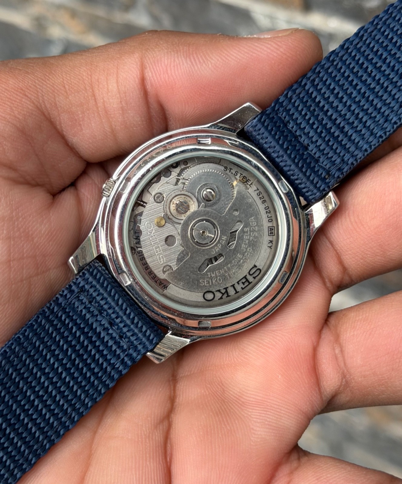 Seiko 5 Military Dial Watch 7s26 Movement Atomatic