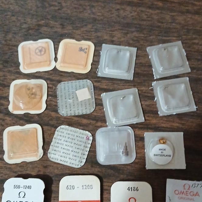 NOS OMEGA 20 New Sealed Blister Packs LOT 620-1200 440-1344 0106-0015 332-1911