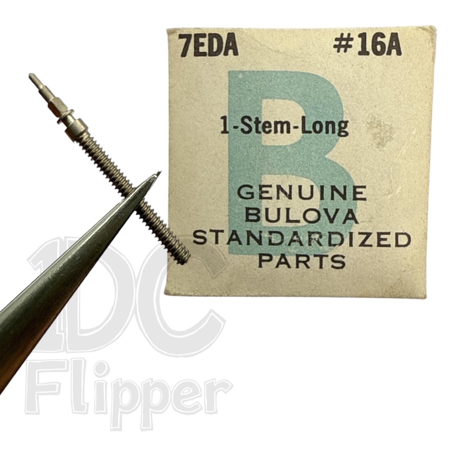 Bulova 7EDA Winding Stem #16A NOS, 0.90, 11.8mm Fits Bulova 7EDAD Read