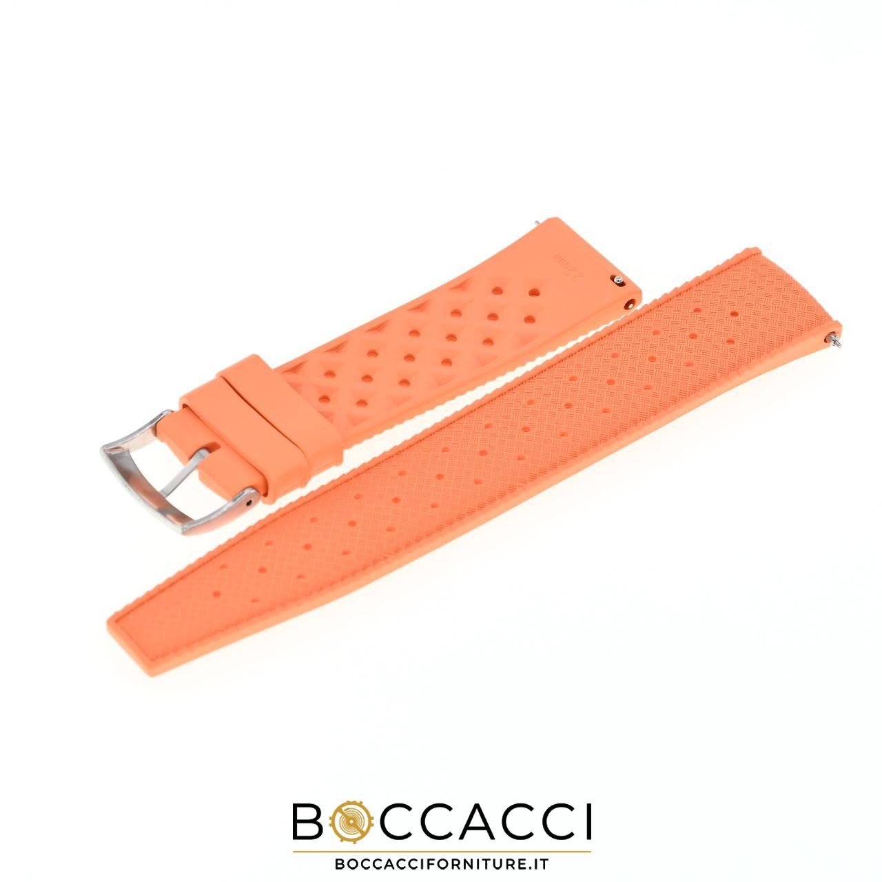 TROPIC Silicone Strap 20mm Tropic Orange, Easy-Fit (NEW)
