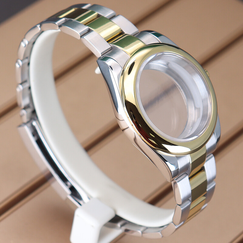 36mm/40mm Watch Case Oyster Bracelet Strap Cyclops Sapphire Glass Sky Overlord