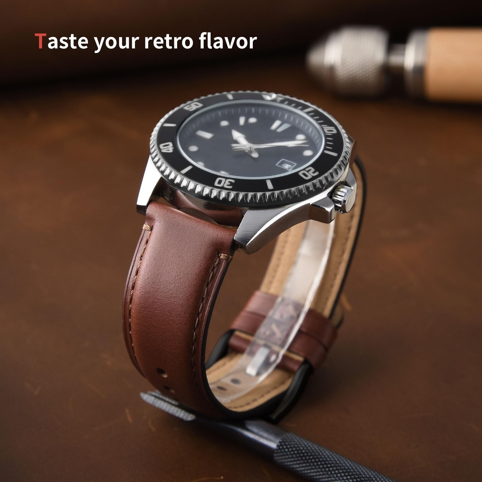 Fullmosa Watch Bands,18mm 19mm 20mm 21mm 22mm 24mm 26mm Quick Release Leather…