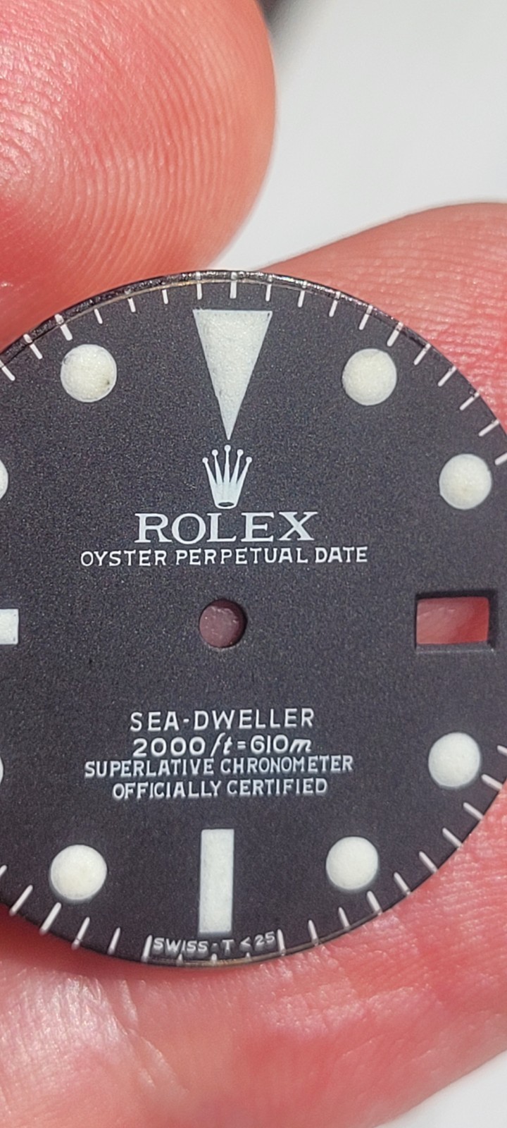 Rolex 100% genuine vintage Sea-dweller 1665 dial in great shape,see all pictures