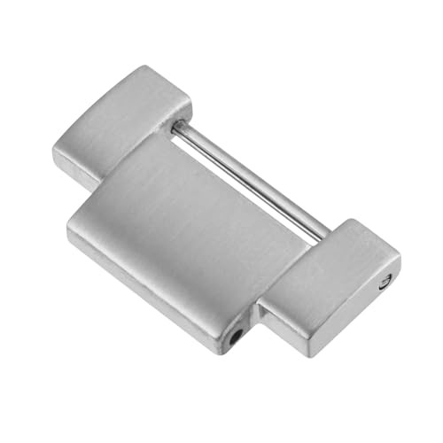 Metal Links for Heavy-Duty Metal Watch Band, 316L Stainless Steel 22mm Silver